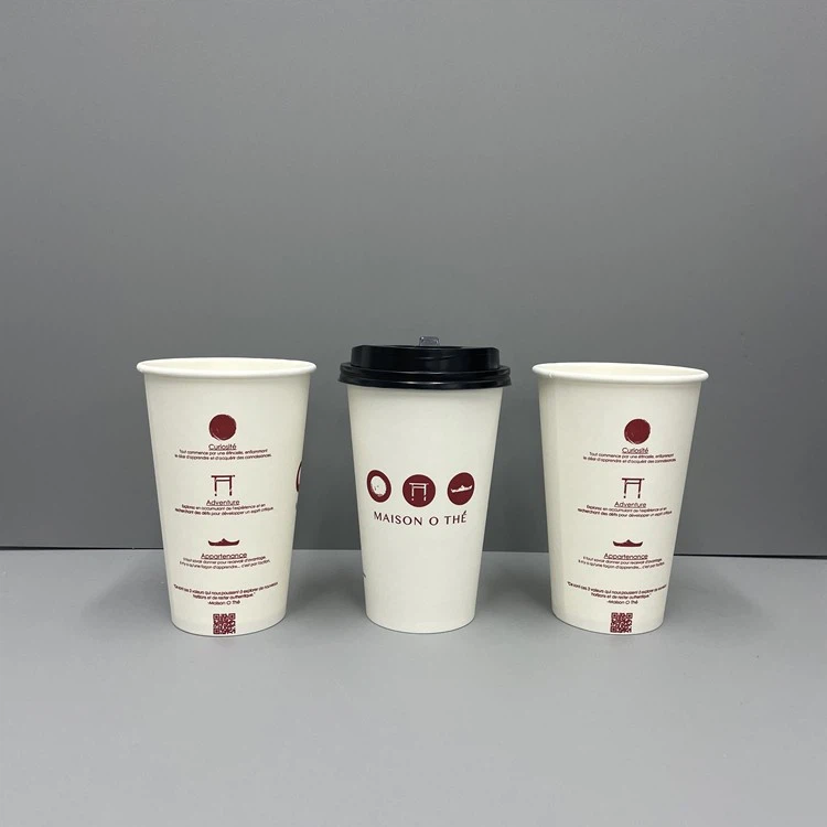 16 oz paper cups with lids